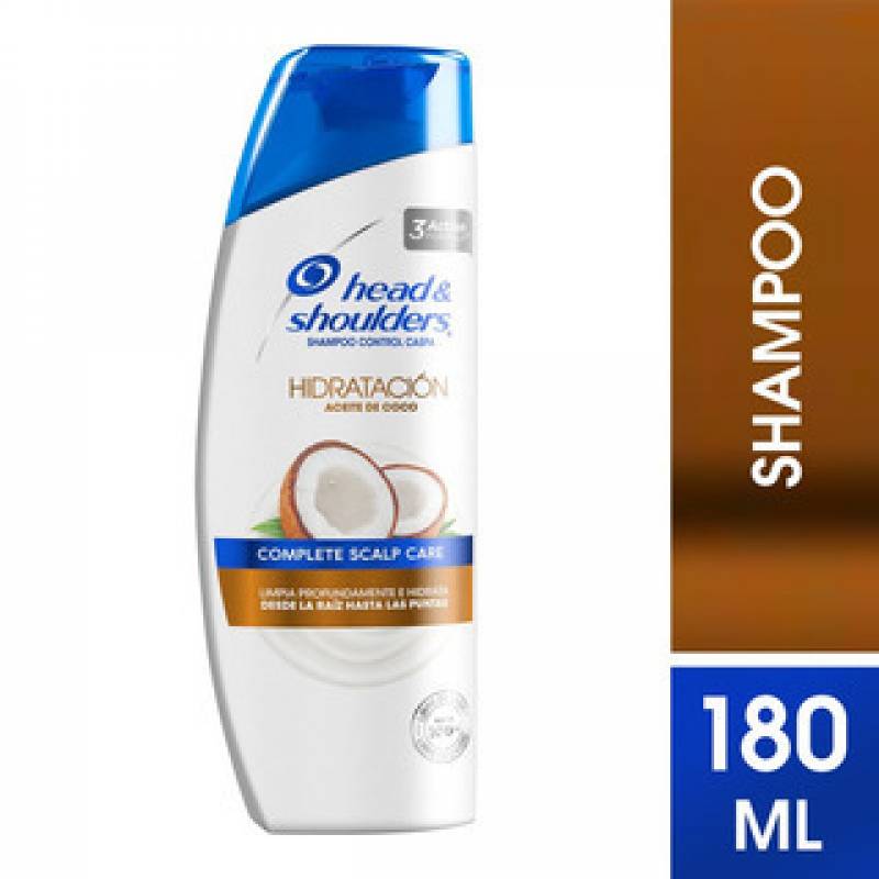 SHAMPOO  HEAD SHOULDERS   X180 HIDRATACION DE COCO